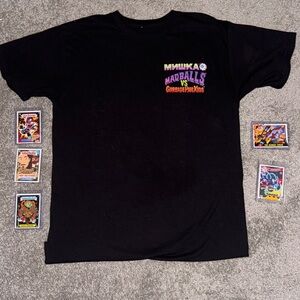 Garbage pail kids and mad balls, collaboration T-shirt w/ Blended Entertainment